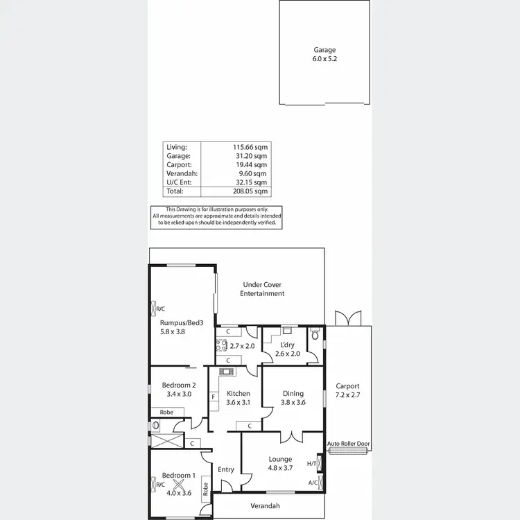 Floorplan of Homely house listing, 72 Barker Avenue, Flinders Park SA 5025