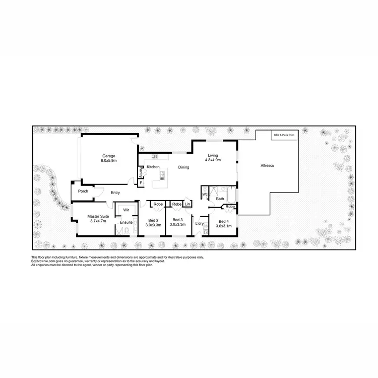 Floorplan of Homely house listing, 54 Kellerman Drive, Point Cook VIC 3030