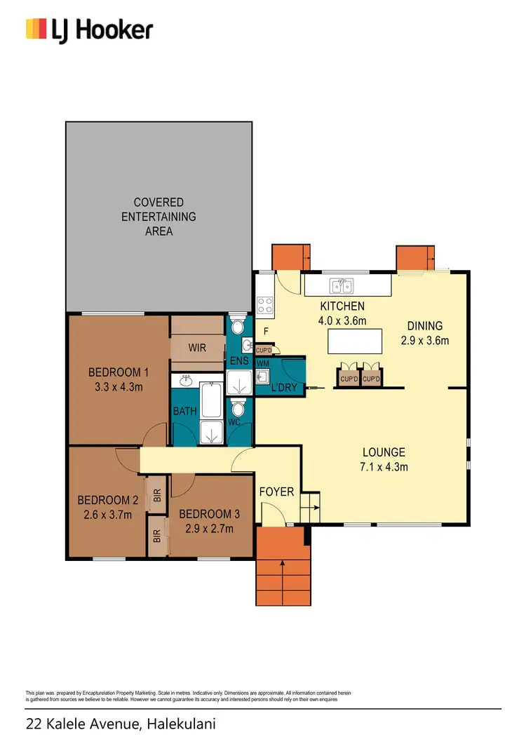 Floorplan of Homely house listing, 22 Kalele Avenue, Halekulani NSW 2262