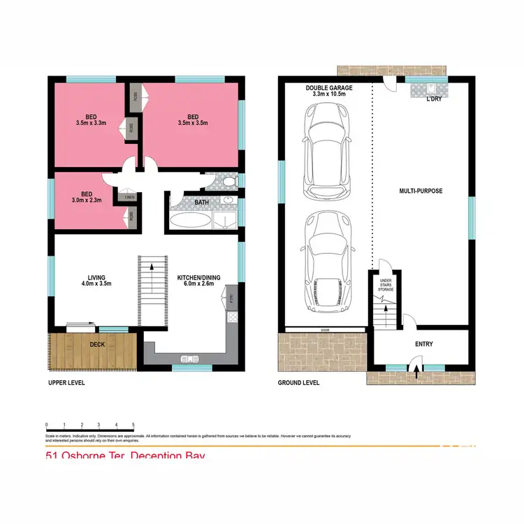 Floorplan of Homely house listing, 51 Osborne Terrace, Deception Bay QLD 4508