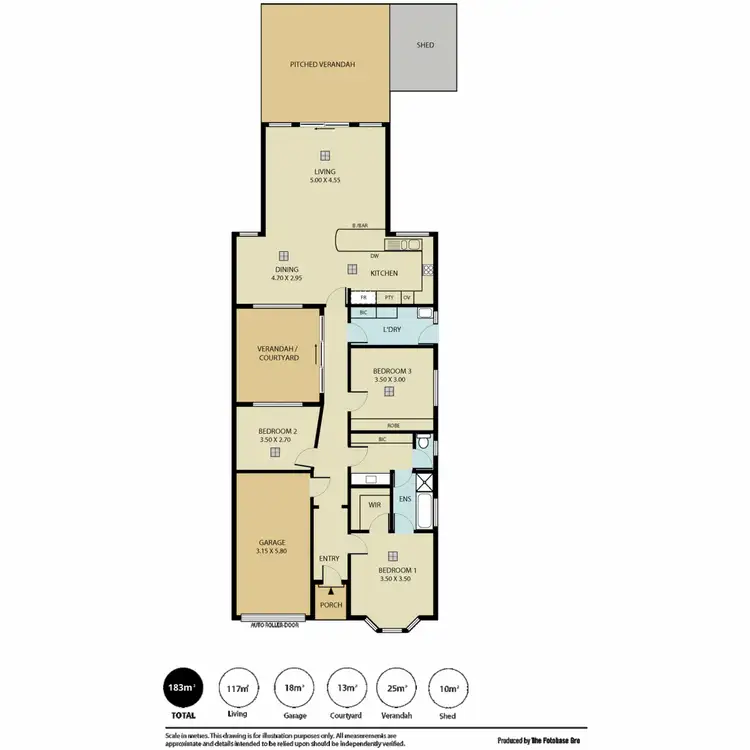Floorplan of Homely villa listing, 78 Goodwin Circuit, Golden Grove SA 5125