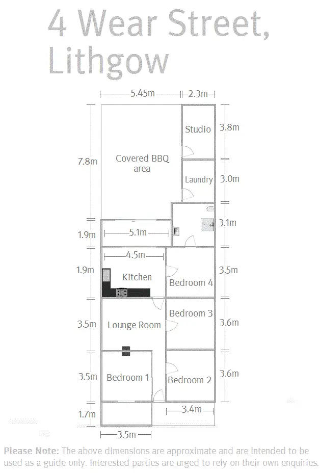 Floorplan of Homely house listing, 4 Wear Street, Lithgow NSW 2790