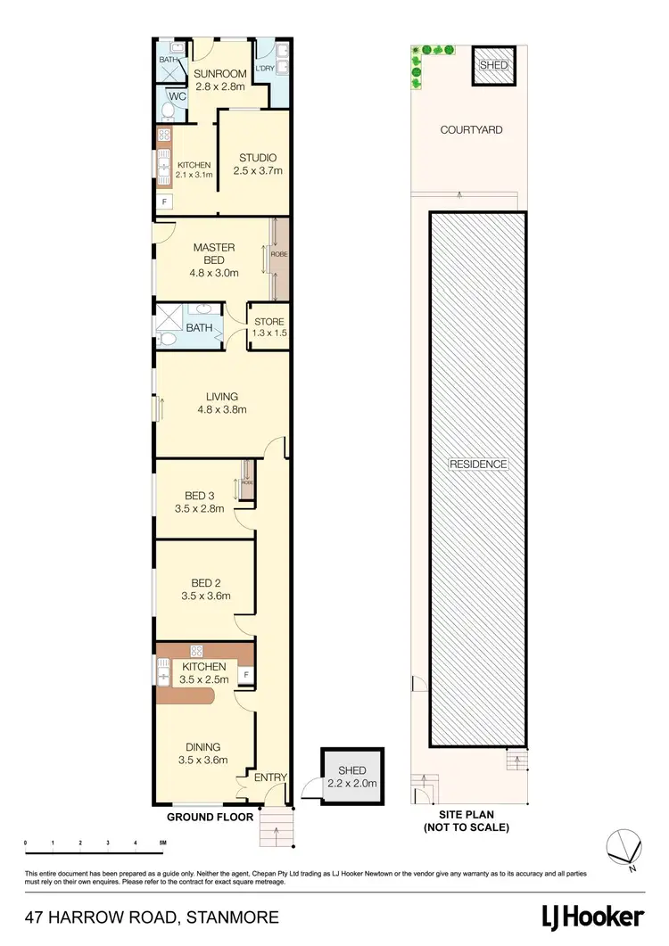 Floorplan of Homely house listing, 47 Harrow Road, Stanmore NSW 2048