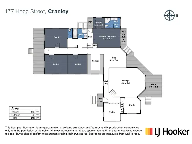 Floorplan of Homely house listing, 177 Hogg Street, Cranley QLD 4350