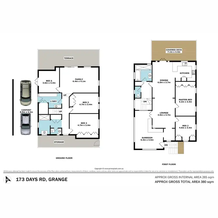 Floorplan of Homely house listing, 173 Days Road, Grange QLD 4051