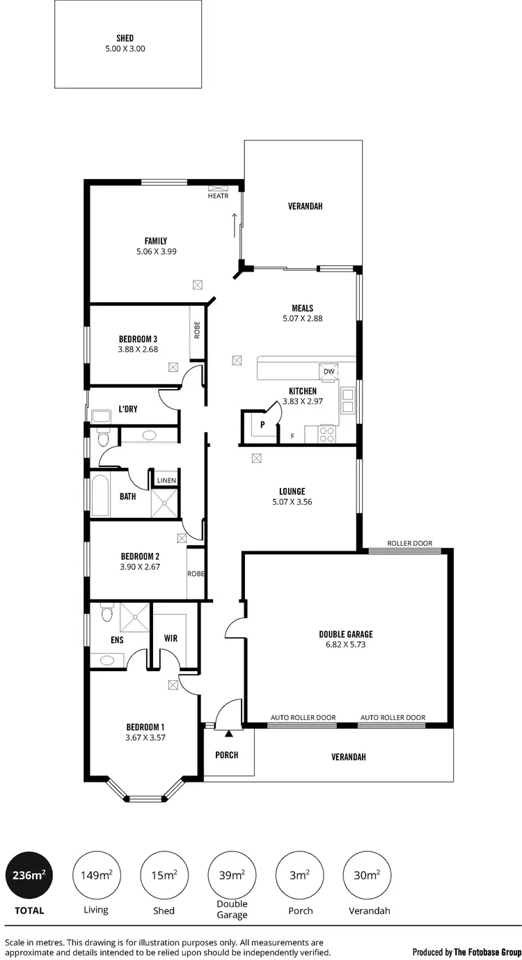 Floorplan of Homely house listing, 17 Sheaoak Drive, Mawson Lakes SA 5095