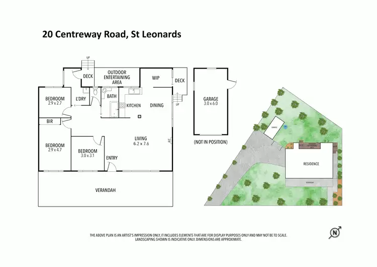 Floorplan of Homely house listing, 20 Centreway Road, St Leonards VIC 3223