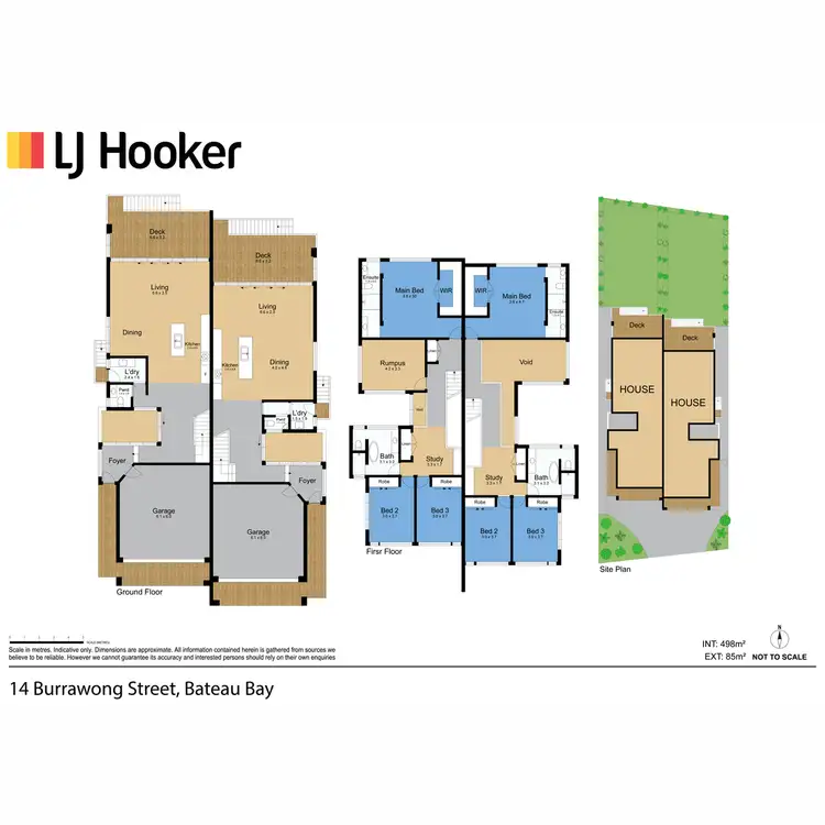 Floorplan of Homely semi-detached listing, 2/14 Burrawong Street, Bateau Bay NSW 2261