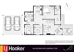 Floorplan of Homely house listing, 345 Invermay Road, Mowbray TAS 7248