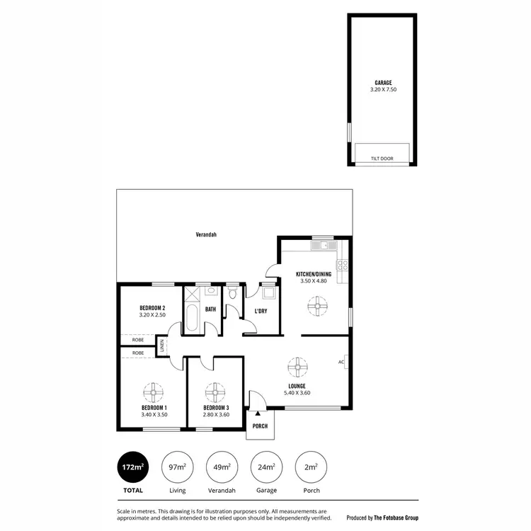 Floorplan of Homely house listing, 10 Curnow Street, Davoren Park SA 5113