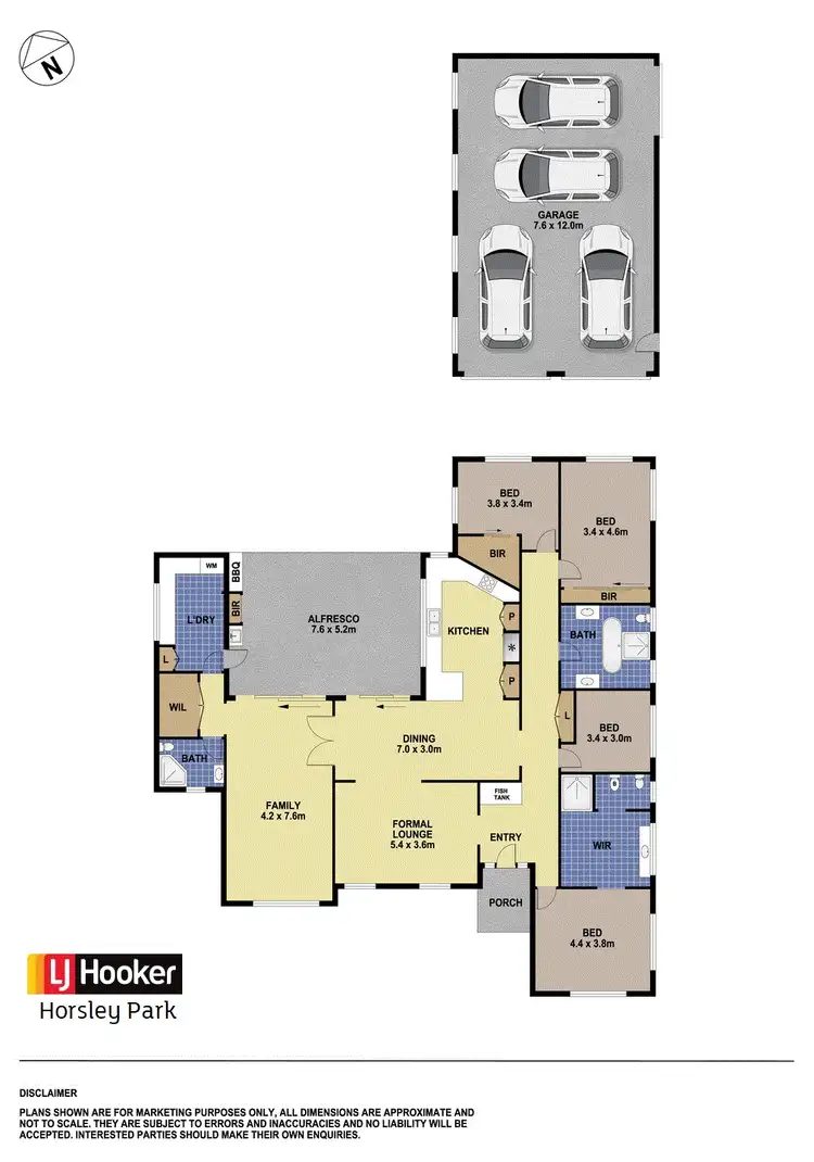 Floorplan of Homely house listing, 35-37 Jamieson Close, Horsley Park NSW 2175