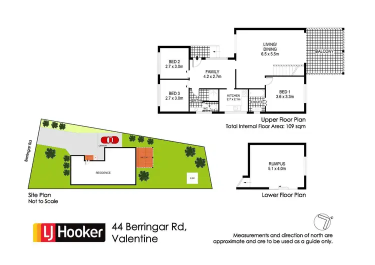 Floorplan of Homely house listing, 44 Berringar Road, Valentine NSW 2280