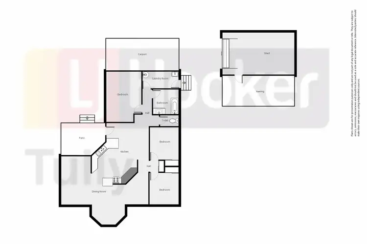 Floorplan of Homely house listing, 75 Taylor Street, Tully Heads QLD 4854