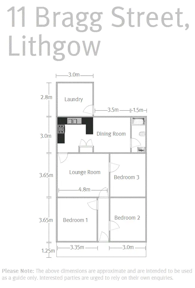 Floorplan of Homely house listing, 11 Bragg Street, Lithgow NSW 2790