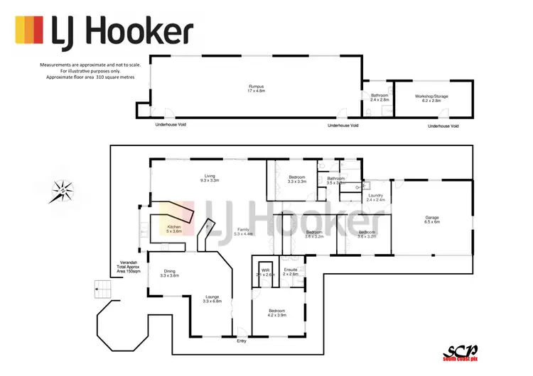 Floorplan of Homely house listing, 135 Vista Avenue, Catalina NSW 2536