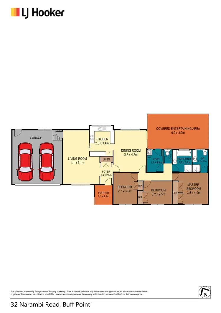 Floorplan of Homely house listing, 32 Narambi Road, Buff Point NSW 2262
