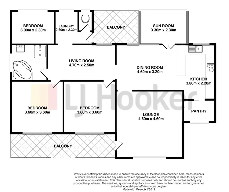 Floorplan of Homely house listing, 24 O'Brien Street, Cessnock NSW 2325