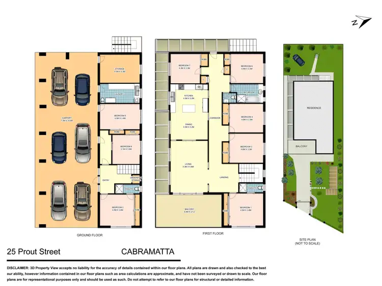 Floorplan of Homely house listing, 25 Prout Street, Cabramatta NSW 2166