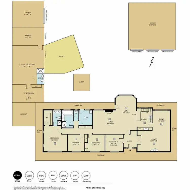 Floorplan of Homely house listing, 134 Green Valley Drive, Greenwith SA 5125