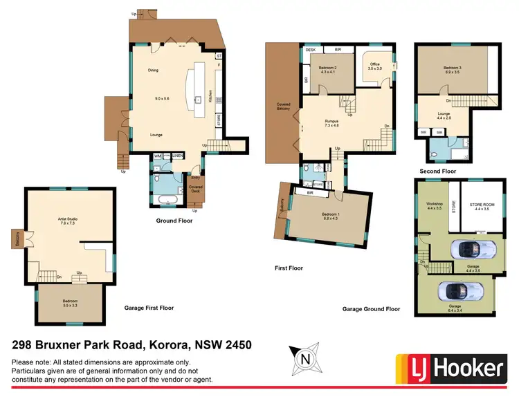Floorplan of Homely house listing, 298 Bruxner Park Road, Korora NSW 2450