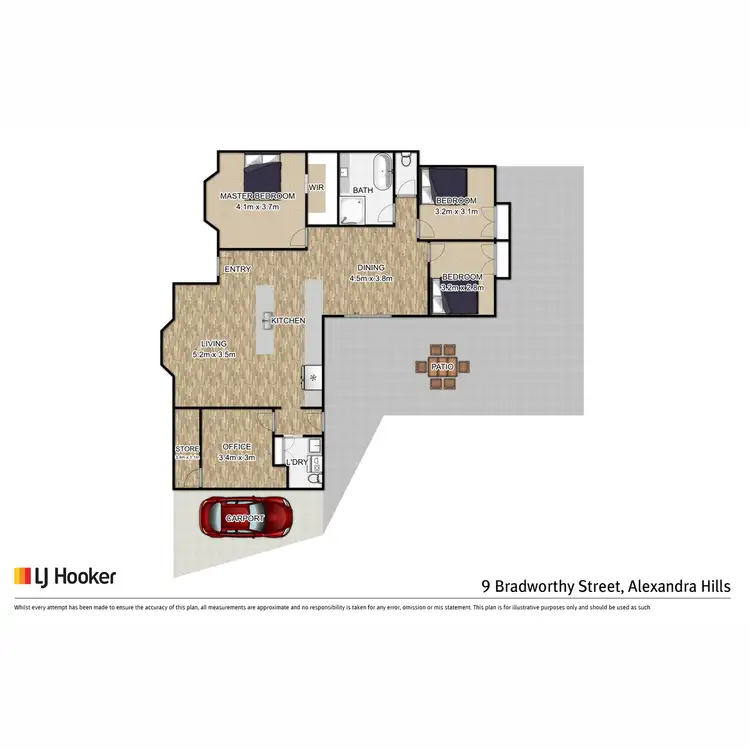 Floorplan of Homely house listing, 9 Bradworthy Street, Alexandra Hills QLD 4161