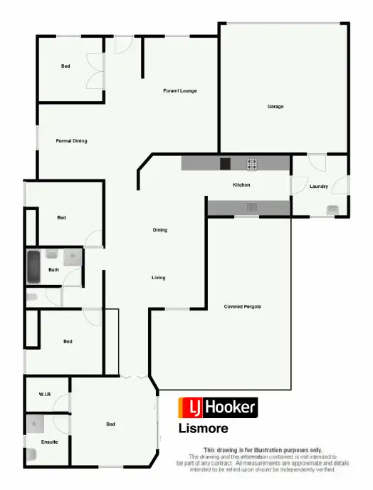 Floorplan of Homely house listing, 10 Bristol Circuit, Goonellabah NSW 2480