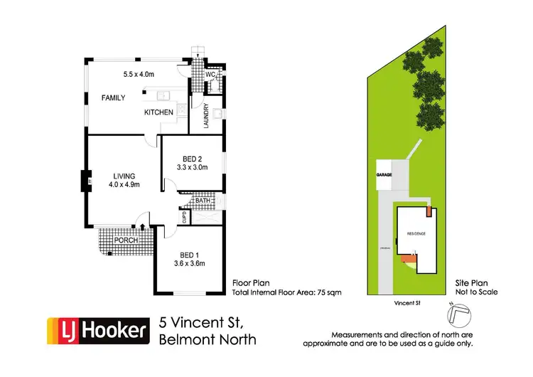 Floorplan of Homely house listing, 5 Vincent Street, Belmont North NSW 2280