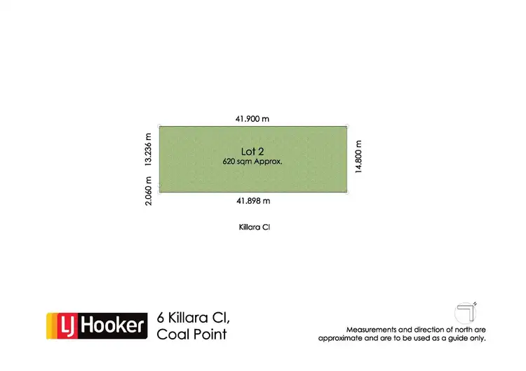 Floorplan of Homely land listing, 6 Killara Close, Coal Point NSW 2283