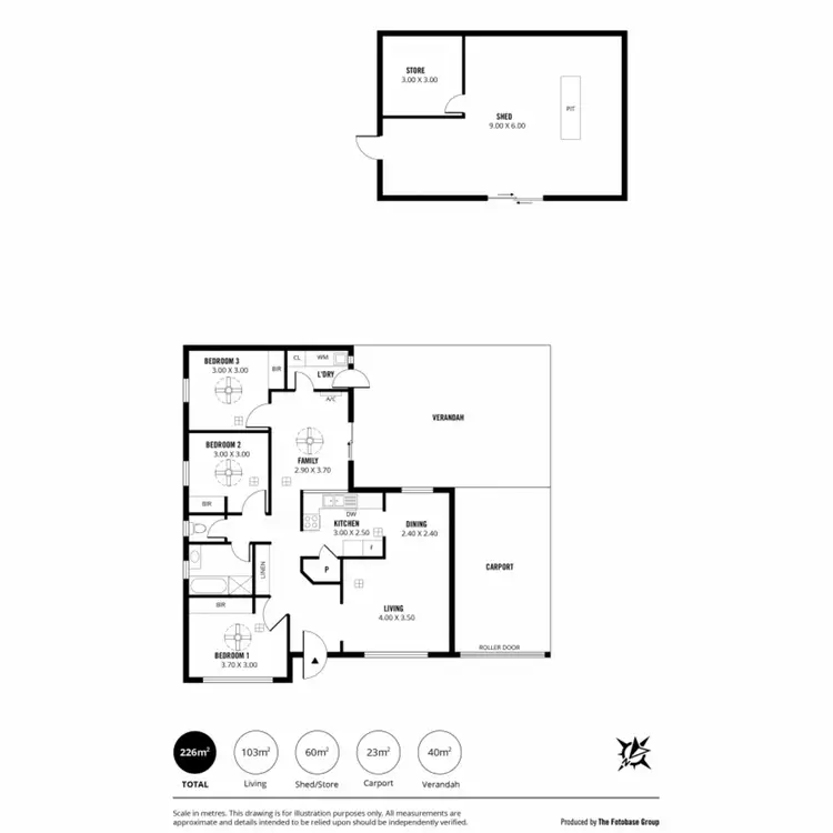 Floorplan of Homely house listing, 6 Kareda Street, Willaston SA 5118