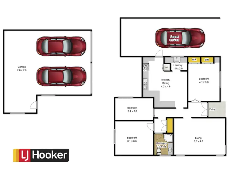 Floorplan of Homely house listing, 17 Cumberland Street, Traralgon VIC 3844
