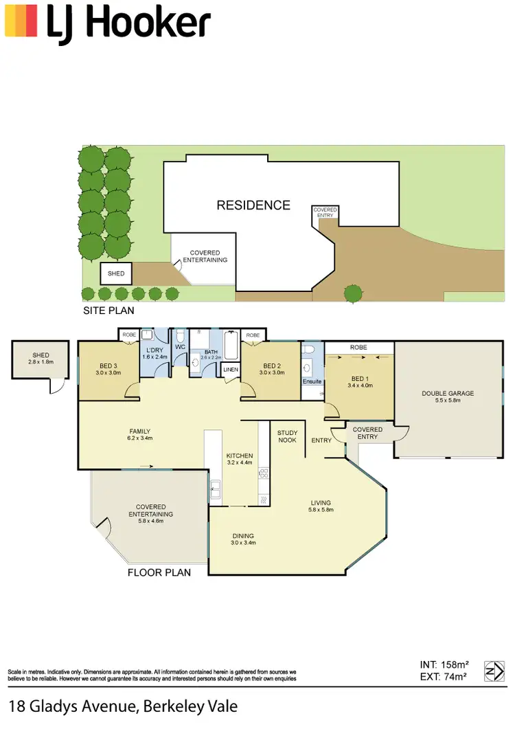 Floorplan of Homely house listing, 18 Gladys Ave, Berkeley Vale NSW 2261