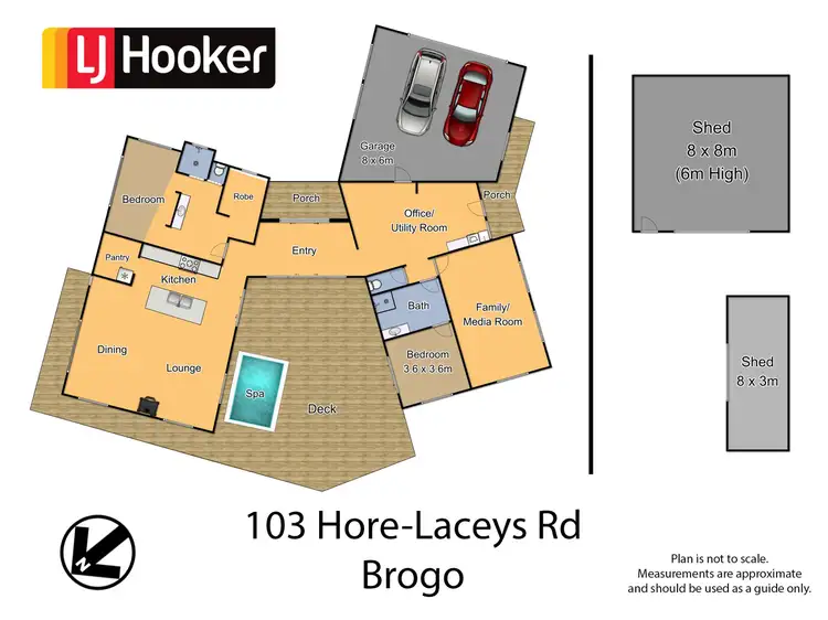 Floorplan of Homely rural property listing, 103 Hore Laceys Road, Brogo NSW 2550