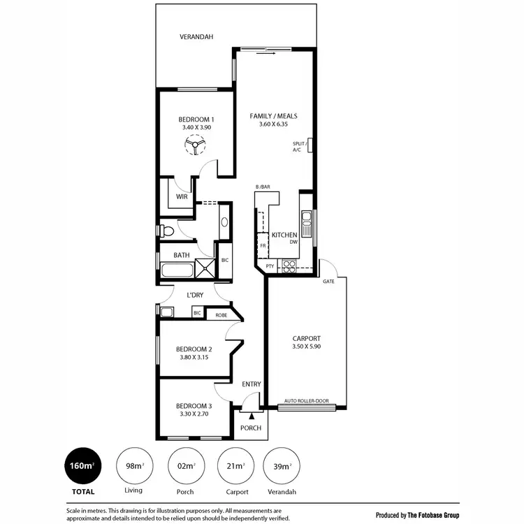 Floorplan of Homely house listing, 3 Rivergum Close, Walkley Heights SA 5098