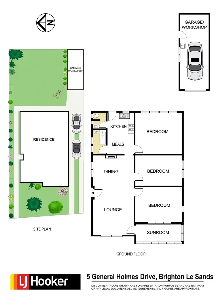 Floorplan of Homely house listing, 5 General Holmes Drive, Brighton-le-sands NSW 2216