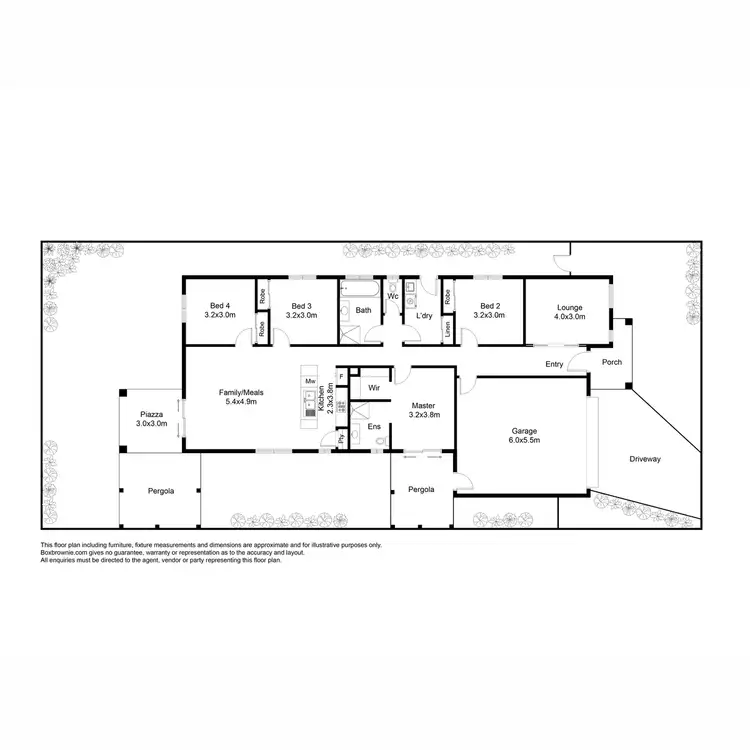 Floorplan of Homely house listing, 95 Tristania Drive, Point Cook VIC 3030