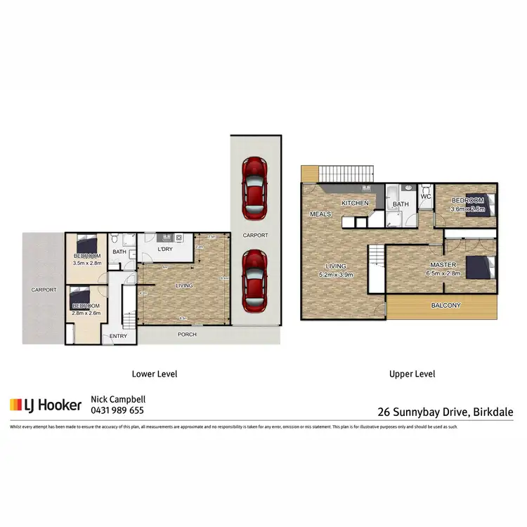 Floorplan of Homely house listing, 26 Sunnybay Drive, Birkdale QLD 4159