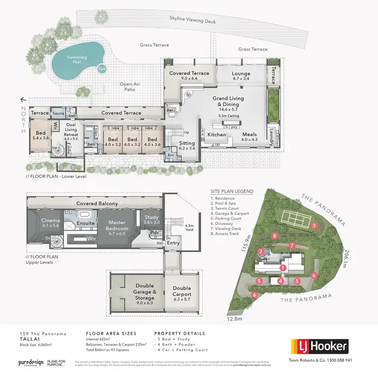Floorplan of Homely house listing, 159 The Panorama, Tallai QLD 4213