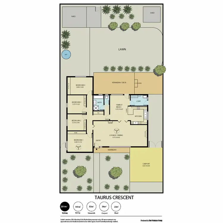 Floorplan of Homely house listing, 33 Taurus Crescent, Modbury Heights SA 5092