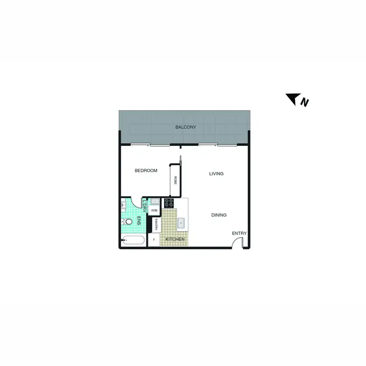 Floorplan of Homely apartment listing, 60/301 Flemington Road, Franklin ACT 2913