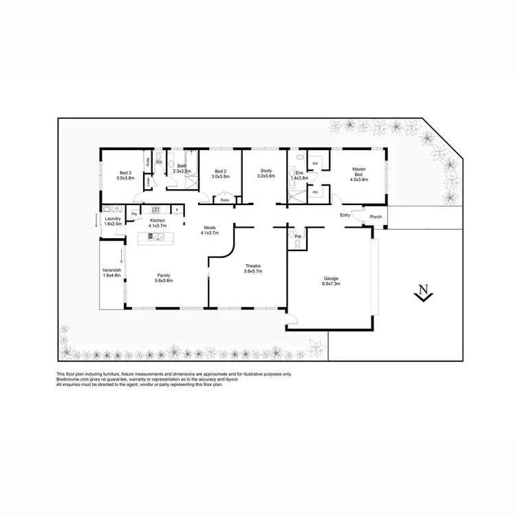 Floorplan of Homely house listing, 6 Windrest Way, Point Cook VIC 3030
