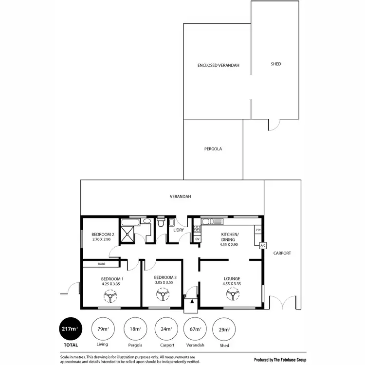 Floorplan of Homely house listing, 27 Gwinganna Crescent, Holden Hill SA 5088