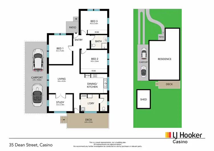 Floorplan of Homely house listing, 35 Dean St, Casino NSW 2470