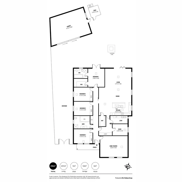 Floorplan of Homely house listing, 30 Clearview Crescent, Clearview SA 5085