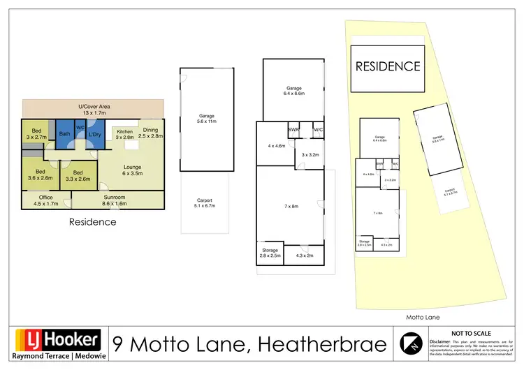 Floorplan of Homely house listing, 9 Motto Lane, Heatherbrae NSW 2324