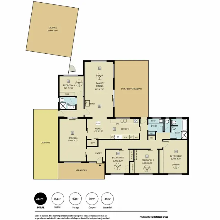 Floorplan of Homely house listing, 9 Birt Avenue, Salisbury Heights SA 5109