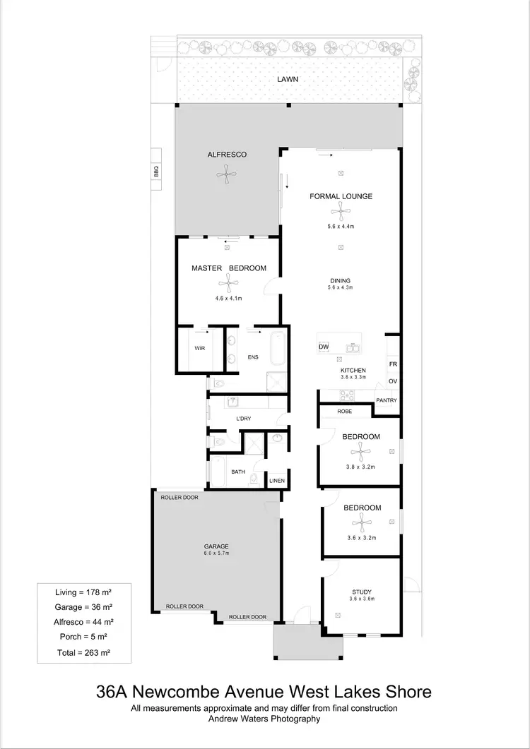 Floorplan of Homely house listing, 36a Newcombe Avenue, West Lakes Shore SA 5020