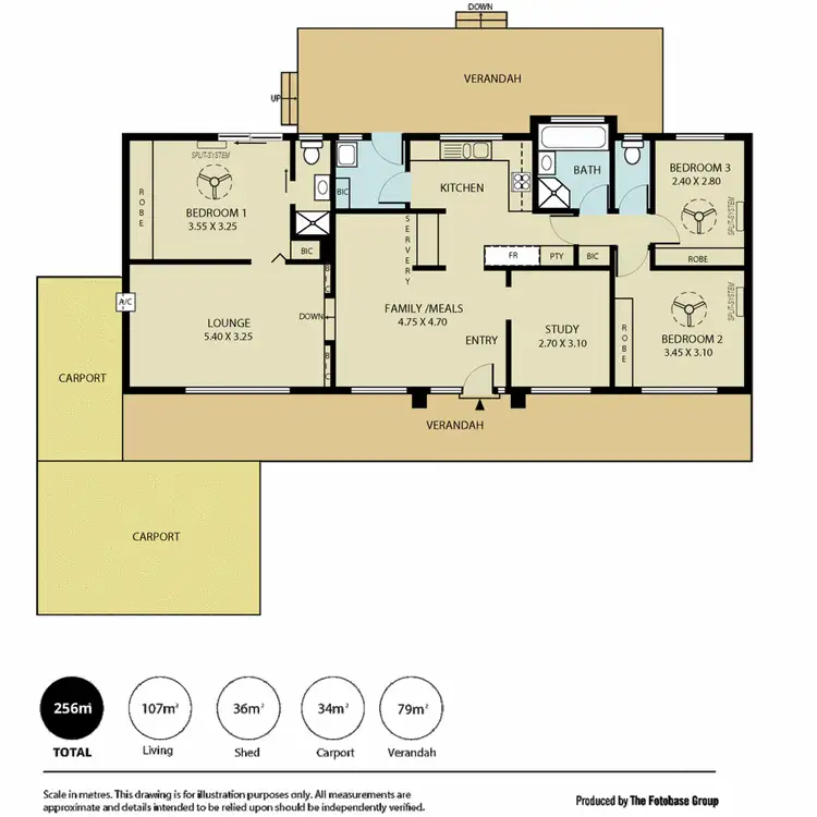 Floorplan of Homely house listing, 3 Sheridan Court, Salisbury Heights SA 5109
