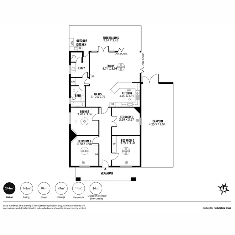 Floorplan of Homely house listing, 51 Penang Avenue, Colonel Light Gardens SA 5041