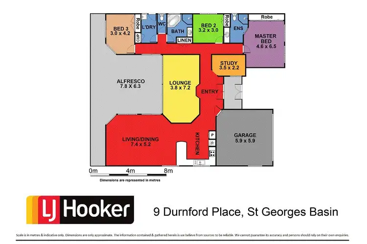 Floorplan of Homely house listing, 9 Durnford Place, St Georges Basin NSW 2540