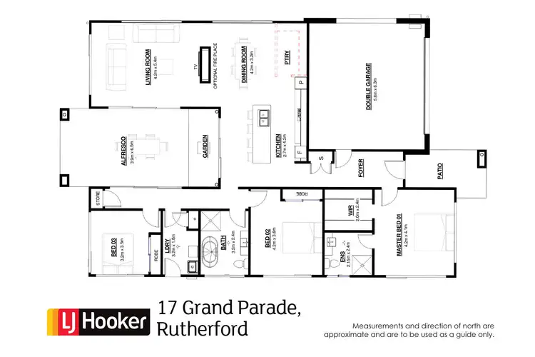Floorplan of Homely house listing, 17 Grand Parade, Rutherford NSW 2320